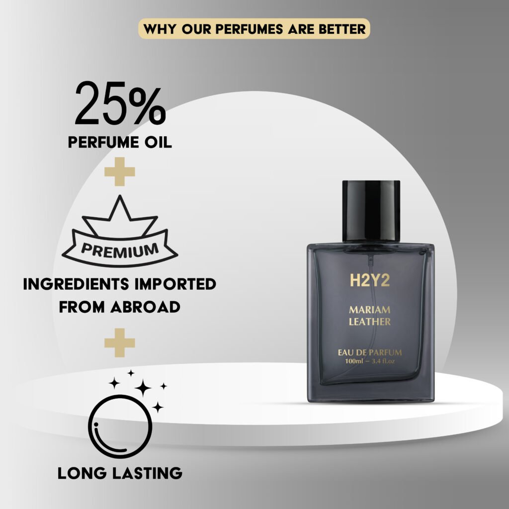 H2Y2 Perfume Mariam Leather Professional fragrance 100ml view 9